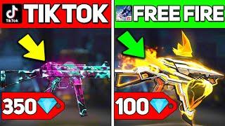 ПРОВЕРКА ЛАЙФХАКОВ ИЗ ТИК ТОКА В FREE FIRE ! ЛАЙФХАКИ В ФРИ ФАЕР