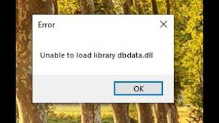 dbdata.dll Error ||  Assassin's Creed Odyssey Unable To Load Library || How to fix dbdata.dll Error