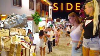 Antalya SIDE Altstadt PROMENADE & EINKAUFSSTRASSE  TÜRKEI #türkei #side #antalya