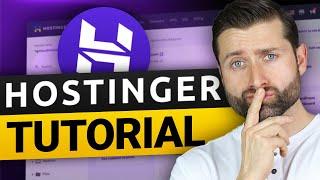 How to host a website with Hostinger? | Hostinger Tutorial 2024!