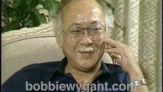 Pat Morita "The Karate Kid" 1984 - Bobbie Wygant Archive