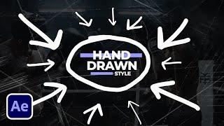 Hand-Drawn Marker & Arrows Animation in After Effects | Tutorial