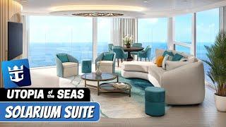 Utopia of the Seas | Solarium Suite Full Walkthrough Tour | Royal Caribbean | 2024 | 4K