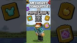  CONQUISTAS MISTERIOSAS no MINECRAFT QUE VOCÊ NUNCA VIU! #minecraft  #shorts