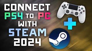 How to Use STEAM to Connect PS4 Controller to Windows PC - 2024 Tutorial