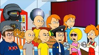 Caillou Hosts a School Party/Ungrounded/Miss Martin Gets Arrested