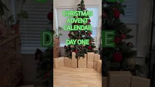 Day 1 Christmas Advent Calendar DIY #christmas