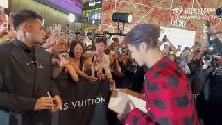 Jackson Wang at LV Pavilion Store Opening in Malaysia - 2024 July 24 Clip2