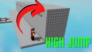 How To High Jump NEW METHOD | Roblox