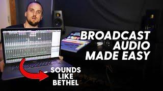 How to Mix Audio for Broadcast | Luke Hendrickson ProTools Template Review