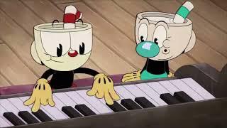 The Cuphead Show! Scene Cuphead Have A Talent Play Piano