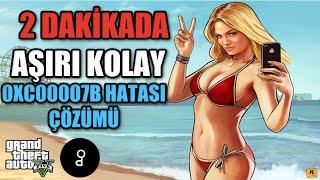 GTA 5 0XC00007B HATASI ÇÖZÜMÜ STEAM EPİC GAMES GTA 5 0XC00007B HATASI ÇÖZÜMÜ WİNDOWS 10 11 7 8.1