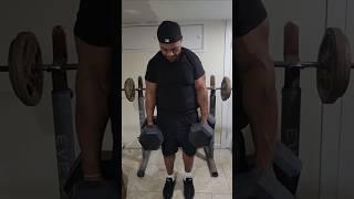 DUMBBELL SHRUGS / SHOULDER WORKOUT #fitness #workoutprogress #fitnessinspiration #pushforprogress
