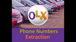 Mobile Numbers extraction from olx.com with python