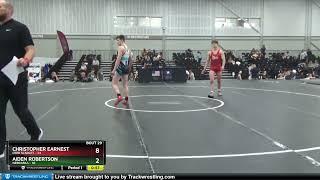 160 Lbs Placement Matches (16 Team) - Christopher Earnest, Ohio Scarlet Vs Aiden Robertson, Nebras