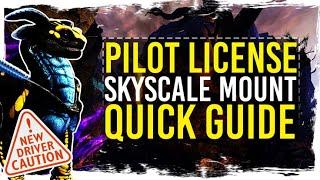 Guild Wars 2 - Skyscale Pilot License