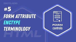 Master HTML in Darija Arabic #5 Form Attribute (enctype) Terminology