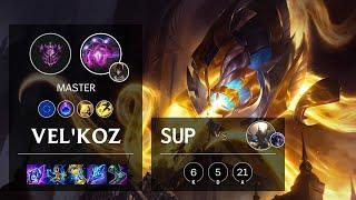 Vel'Koz Support vs Pantheon - EUW Master Patch 11.1