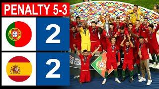 PENALTY : Portugal vs Spain | THE FINAL | Uefa Nations League 2025 | Full Match Streaming