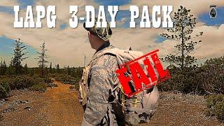 Assault Bag FAIL | LA Police Gear 3 Day Pack