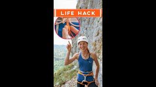 How To Pee When Climbing On A Big Wall (Women’s Harness) #Shorts