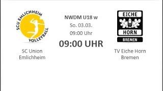 SCU Emlichheim - TV Eiche Horn Bremen, F3