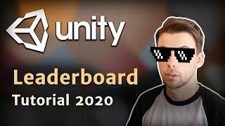 Unity Leaderboard Tutorial 2020