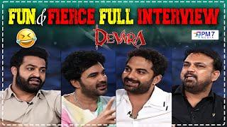 Devara Interview With NTR, Koratala Siva, Siddhu Jonnalagadda, Vishwaksen | Fun & Fierce #pm7media