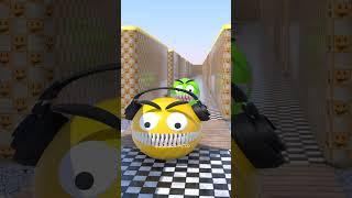 Pacman vs Slime Monster #Shorts