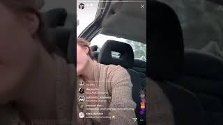 Lia Marie Johnson Twaked out on IG live May 9, 2019