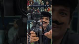 When cameraman is your best friend | Manish Kharage #shorts