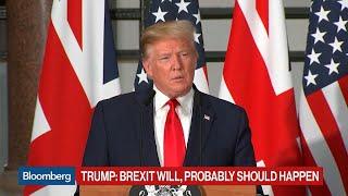 Trump Says 'Everything' on the Table for a U.K. Trade Deal