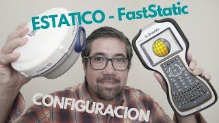 CONFIGURACIÓN MEDICIÓN en modo ESTATICO o FASTSTATIC GPS TRIMBLE | TOPOGRAFÍA | FRANK NUÑEZ