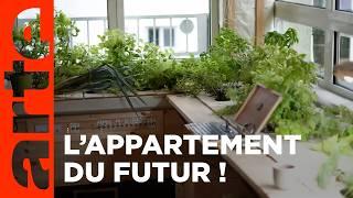 Visitez l’appartement du futur : 0 déchets, 100 % vivant ! | L'Expérience Biosphère | ARTE