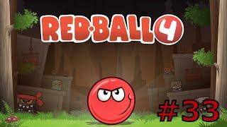 Прохождение red ball 4 прошли 55 уровень #летсплей, #33