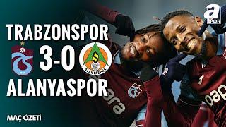 Trabzonspor 3-0 Alanyaspor | MAÇ ÖZETİ | Ziraat Türkiye Kupası A Grubu | 08.01.2025