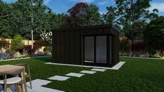 Backyard Garden Pod Tiny House Space Haven Prefabricated Modular Studio