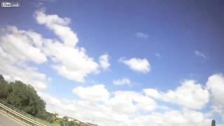 Biker Showing Off Pushes it a Little Too Far