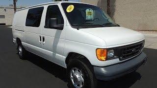 2007 Ford E150 / E250 Cargo Van- Cargo Hauler- CRISP, SHARP & LOGO Ready! CARGO VANS & MORE