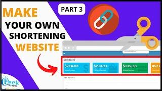 Create your own shortening link website: Adlinkfly Interface Explained [PART 3]