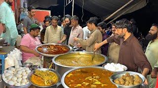3:00 AM Breakfast  STREET Food in PAKISTAN | Mutton CHANAY | Egg Kofta |CHANE | Punjabi Street FOOD