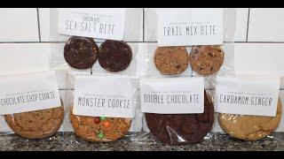 Bakery at Timbercrest Chocolate Sea Salt/Trail Mix Bite, Chocolate Chip/Monster/Chocolate/Cardamom