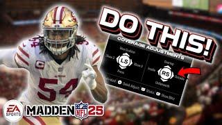 LOCKDOWN ZONE DEFENSE IN MADDEN 25! - Madden Tips and Tricks