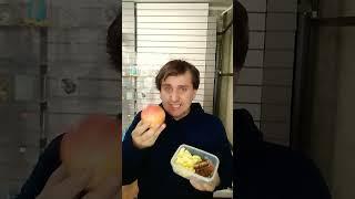 Mukbang перекус продавца чек  / пюре / котлеты #mukbang #asmr