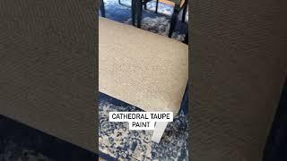 DIY bench redo thrifted upholstery and new paint! #diy #upcycle #diyupcycle #painting