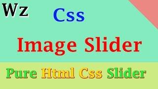 How to make Auto play  image slider using  css | web zone