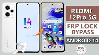 Redmi Note 12 Pro 5G FRP/Google Account Bypass Redmi Note 12 Pro 5G FRP Unlock Without Pc 100% Ok