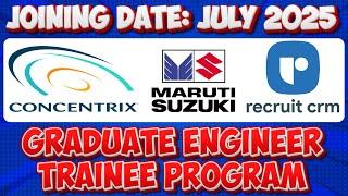  Graduate Engineer Trainee 2025-26 Program – Kickstart Your Tech Career!