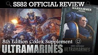 *NEW* Codex Supplement Ultramarines Space Marines Warhammer 40K 8th Edition SS82 REVIEW