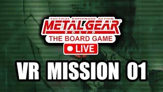 VR MISSIONS in the Metal Gear Solid BOARD GAME